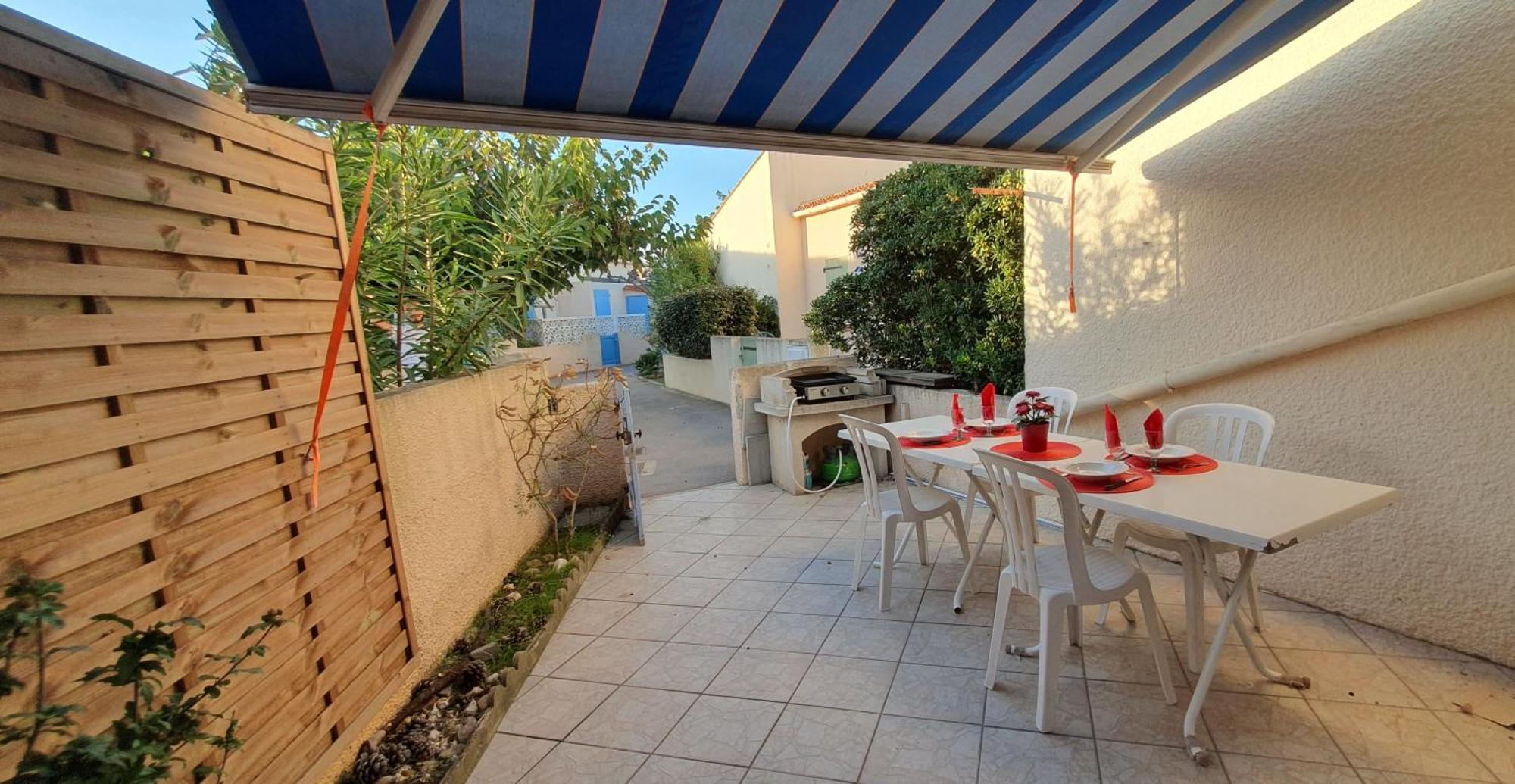 L'Azur - Maison Avec Terrasse Proche Plage Le Barcarès Εξωτερικό φωτογραφία